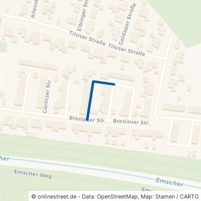 Grünberger Straße Castrop-Rauxel Ickern 