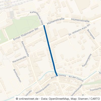 Rudolf-Breitscheid-Straße Sangerhausen 