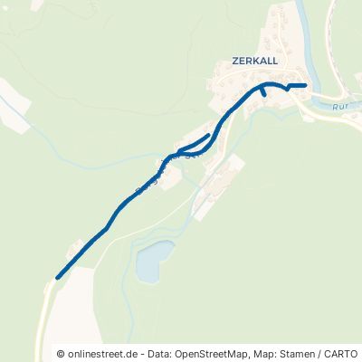 Bergsteiner Straße Hürtgenwald Zerkall 