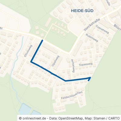 Türkisweg 06120 Halle (Saale) Heide Süd Stadtbezirk West