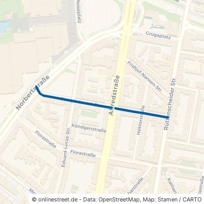 Joseph-Lenné-Straße 45131 Essen Rüttenscheid Stadtbezirke II