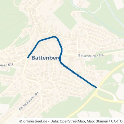 Marburger Straße Battenberg Battenberg 