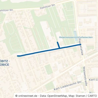 Ernst-Barlach-Straße Cottbus Ströbitz 