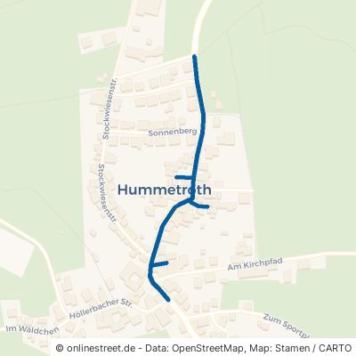 Hassenröther Straße Höchst im Odenwald Hummetroth 