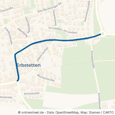 Hauptstraße Burgstetten Erbstetten 