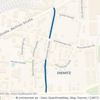 Apoldaer Straße 06116 Halle (Saale) Diemitz Stadtbezirk Ost