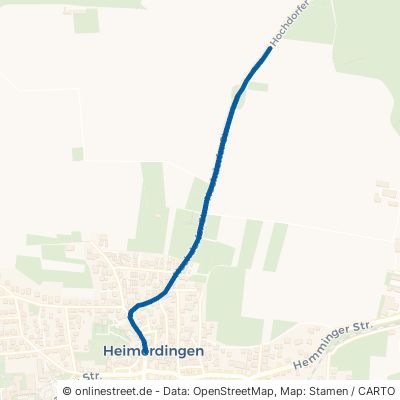 Hochdorfer Straße Ditzingen Heimerdingen 