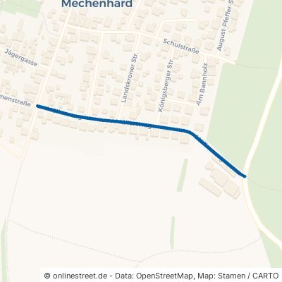 Müllersweg Erlenbach am Main Mechenhard 