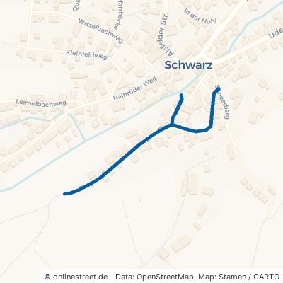 Bergstraße Grebenau Schwarz 