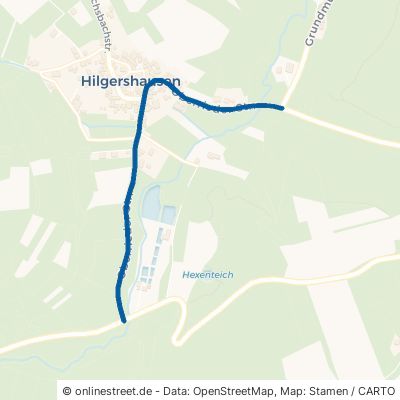 Oberrieder Straße Bad Sooden-Allendorf Hilgershausen 