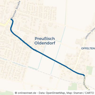 Mindener Straße Preußisch Oldendorf 