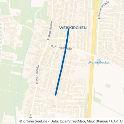 Hainhäuser Straße Rodgau Weiskirchen 