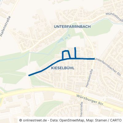 Wilhelmshavener Straße Fürth Unterfarrnbach 
