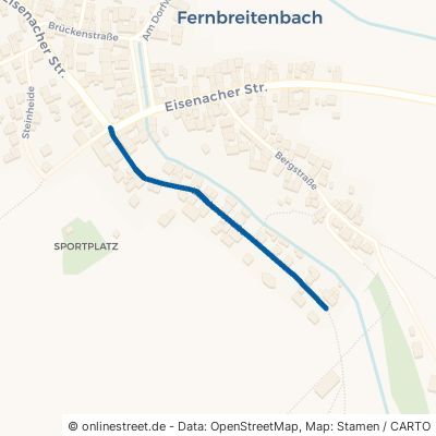 Landersstraße Werra-Suhl-Tal Fernbreitenbach 