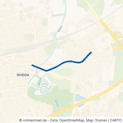 Gütersloher Straße Rheda-Wiedenbrück Rheda 