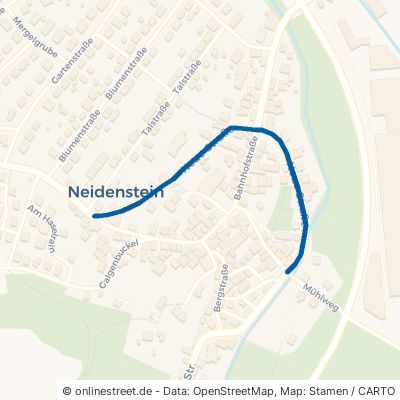 Neue Straße Neidenstein 