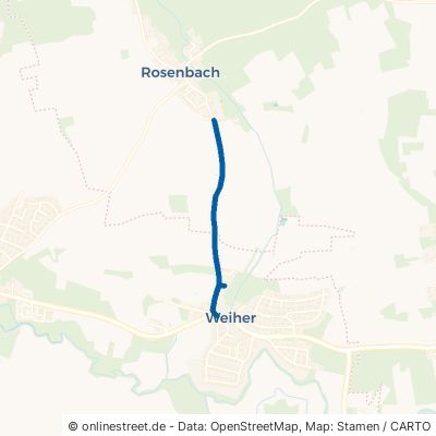 Rosenbacher Straße Uttenreuth Weiher 