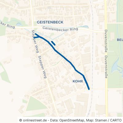 Kohrstraße Mönchengladbach Geistenbeck 