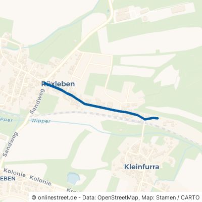 Karl-Marx-Straße Kleinfurra Rüxleben 