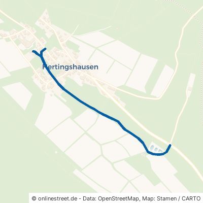 Neuer Weg Wohratal Hertingshausen 