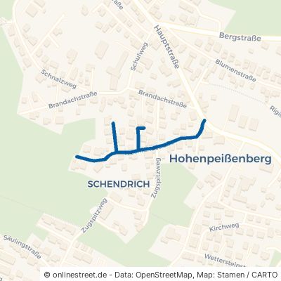 Hochlandstraße Hohenpeißenberg 