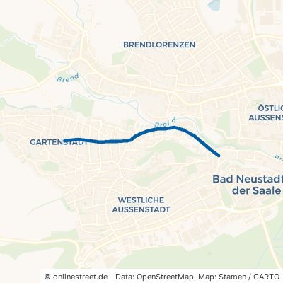 Gartenstraße Bad Neustadt an der Saale 