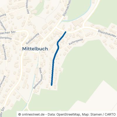 Buschelackerweg Ochsenhausen Mittelbuch 