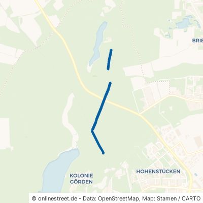Bohnenländer Weg Brandenburg an der Havel Hohenstücken 