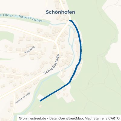 Nadelspitzweg Nittendorf Schönhofen 