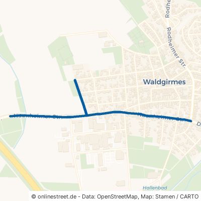 Naunheimer Straße Lahnau Waldgirmes 