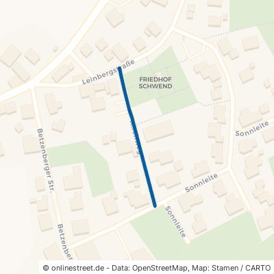 Kirchweg Birgland Schwend 