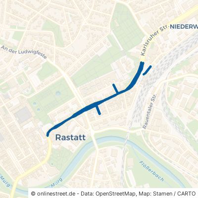 Bahnhofstraße 76437 Rastatt Rastatt-Innenstadt