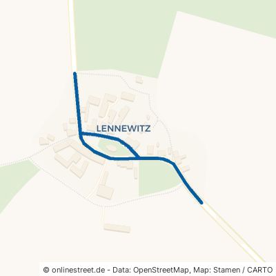 Lennewitzer Dorfstr. Legde (Quitzöbel) Lennewitz 