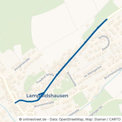 Schöntaler Straße Hardthausen am Kocher Lampoldshausen 