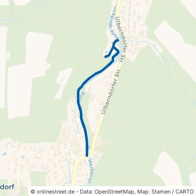 Weißeritzweg Dippoldiswalde Obercarsdorf 