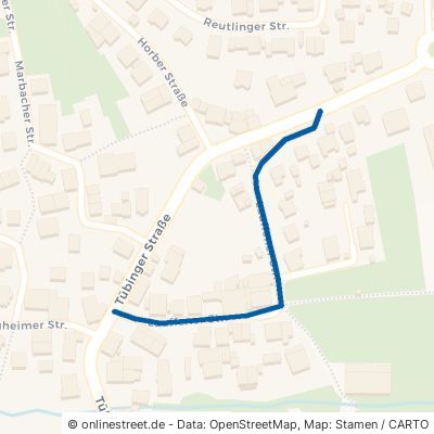 Lauffener Straße Backnang Heiningen 