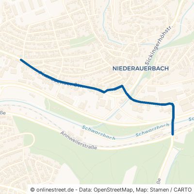 Pirmasenser Straße Zweibrücken Niederauerbach 
