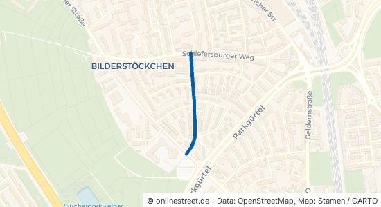 Reutlinger Straße Köln Bilderstöckchen Nippes