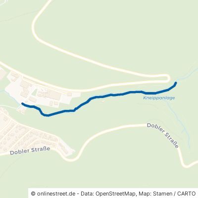 Dobelbachweg Bad Herrenalb 