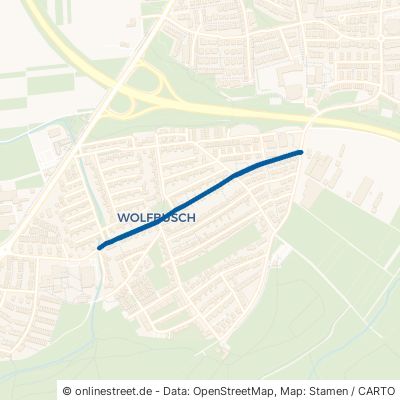 Waldhornweg Stuttgart Wolfbusch 