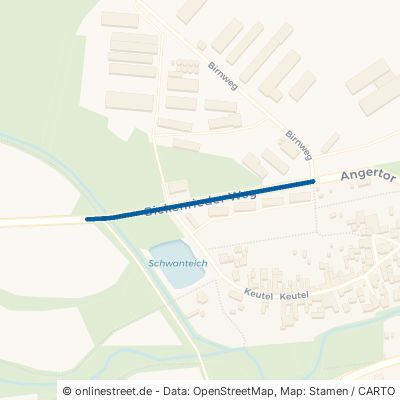 Bickenrieder Weg Anrode Lengefeld 