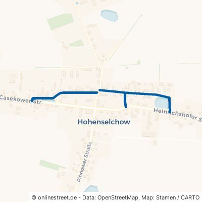 Nebenstraße Hohenselchow-Groß Pinnow Hohenselchow 
