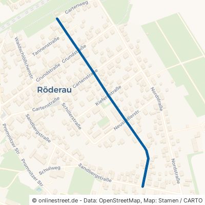 Lange Straße Zeithain Röderau-Bobersen 