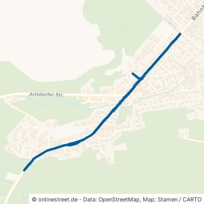 Sindelsdorfer Straße Penzberg Johannisberg 