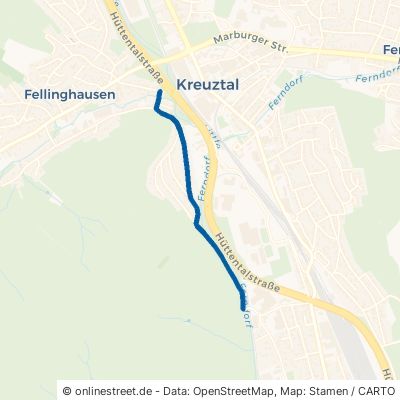 Mühlbergstraße Kreuztal Buschhütten 