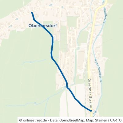 Querweg Dippoldiswalde Obercarsdorf 