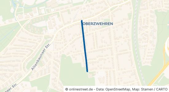 Schenkelsbergstraße Kassel Oberzwehren 