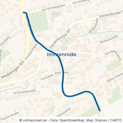 Harlingeröder Straße Goslar Immenrode 