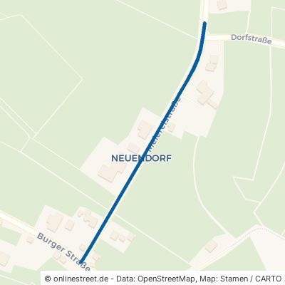 Meiereistraße Neuendorf-Sachsenbande 