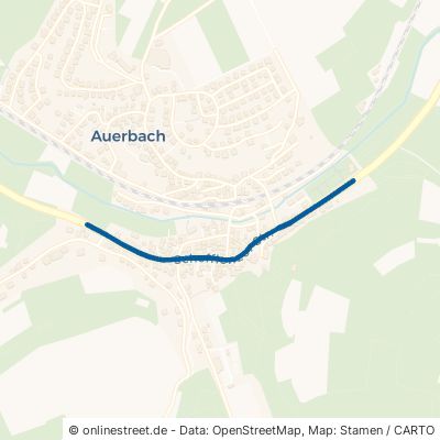 Schefflenzer Straße Elztal Auerbach 